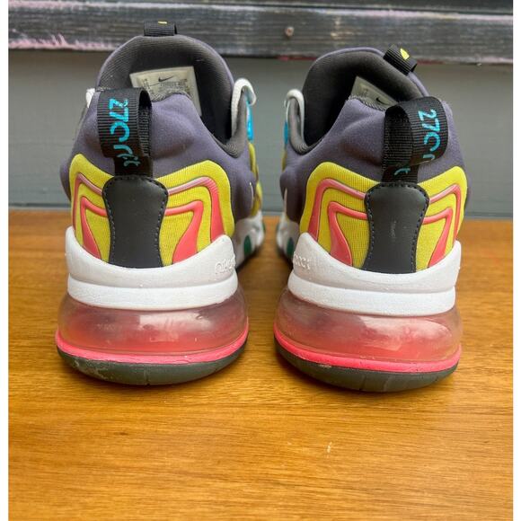 Nike Air Max 270 React ENG Sneakers Mens Size 10 Multi Color CD0113-400 - Picture 2 of 9